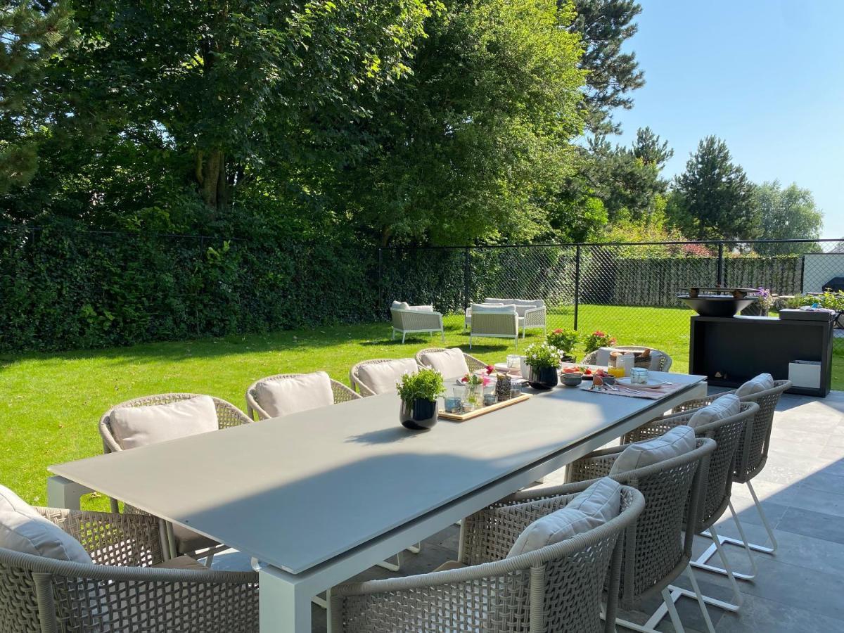 Les Cigognes Bed & Breakfast Knokke-Heist Bagian luar foto