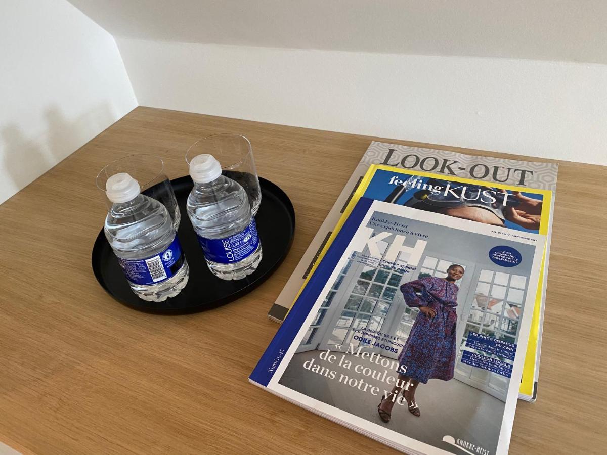 Les Cigognes Bed & Breakfast Knokke-Heist Bagian luar foto